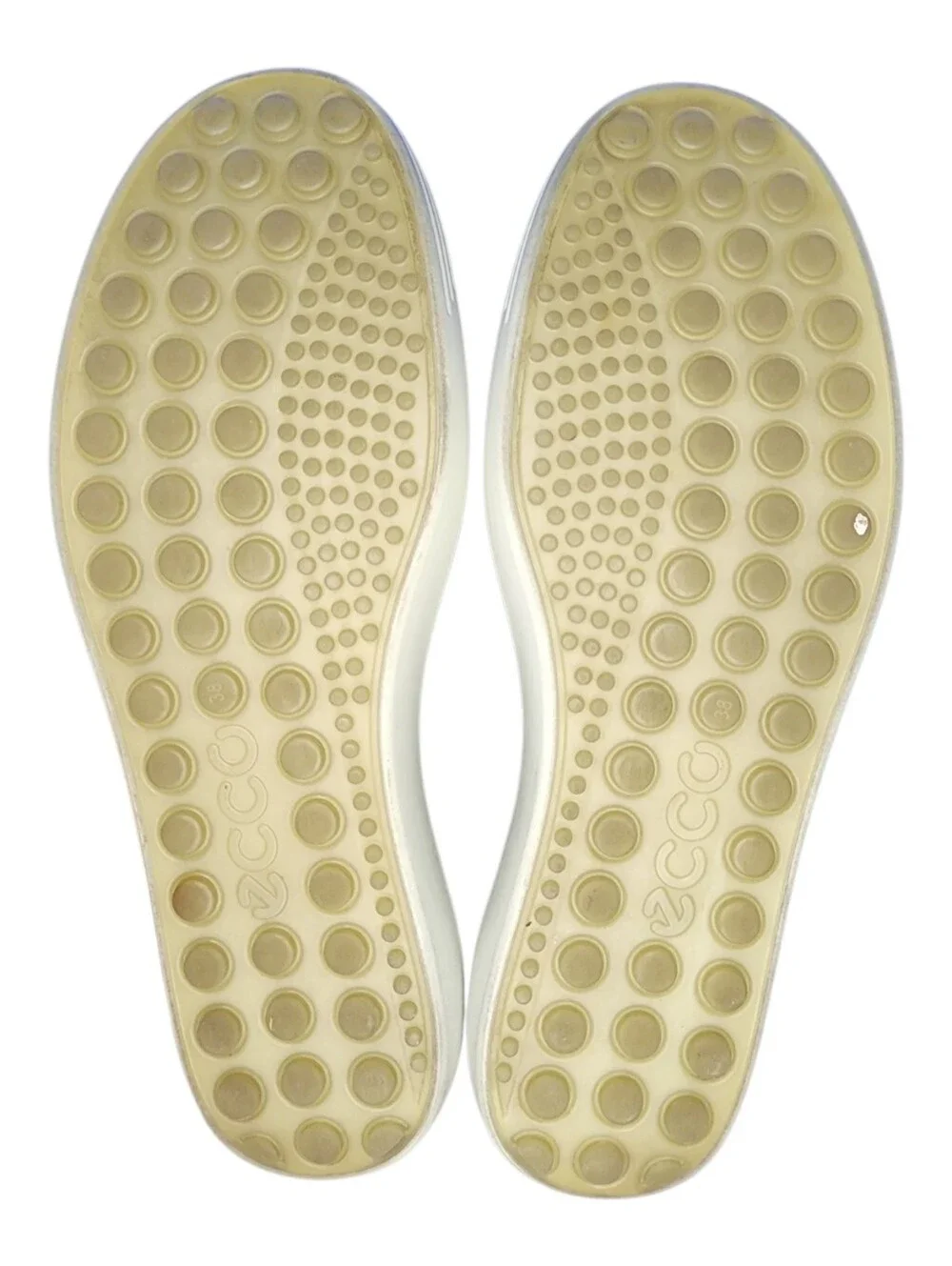 Ecco Leather Soft Sneakers, Womens 38 EU (7-7.5 US) - Picture 9 of 11